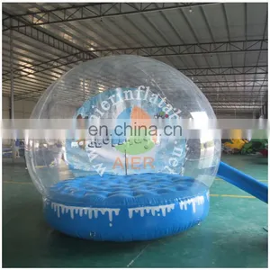 Christmas Inflatable Snow Globe, Inflatable Human Size Snow Globe thumbnail-1