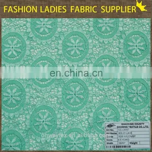 2016 Lace Fabric for Curtains Heavy Cotton Lace Fabric Organic Cotton Lace Fabric thumbnail-5