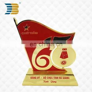 Top Grade Custom World Cup Golf Soccer Fantasy Football Metal Trophy thumbnail-1