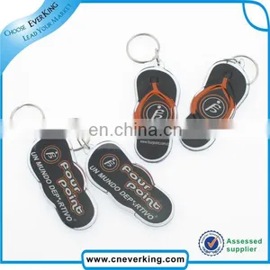 Custom Acrylic Keychain Photo Frame Blank Keyring for Promotion thumbnail-1
