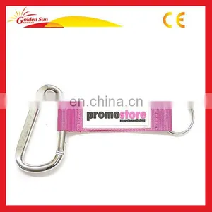 2014 Customized Logo Promotional Carabiner Lanyard thumbnail-1