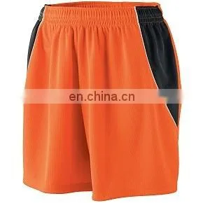 Sports Shorts Orange With Black Panels thumbnail-1