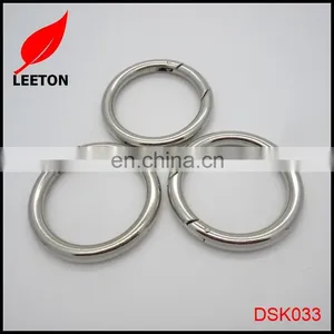 Factory Supply Zinc Alloy Strong Round Carabiner Hook thumbnail-1