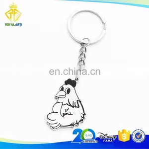 Custom Monkey Metal Keychain With Offset Printing thumbnail-2