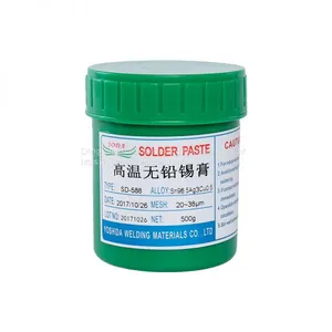 High Temperature Lead-free Halogen-free Solder Paste No-clean Solder Paste SMT Solder Paste thumbnail-1