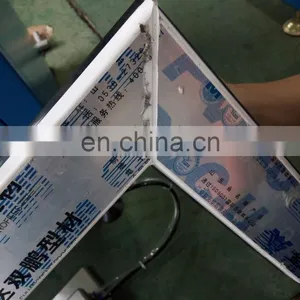 2016 Saudi Arabia Hot Sale PVC Profile Corner Cleaning Machine for v Shape thumbnail-5