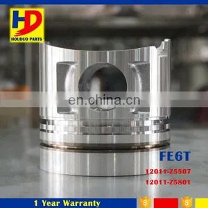 Engine Parts FE6T Piston Part No 12011-Z5507 12011-Z5801 thumbnail-1