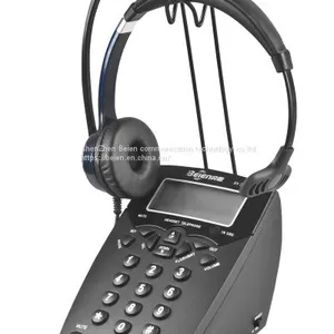 China BN200 Business Telephone + FC21 Business Telephone Headset for Call Center thumbnail-2