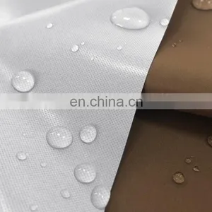 High Quality 100%Polyester Pongee Waterproof,breathable,TPU Coated Fabric for Outdoor Jacket School Uniform thumbnail-5