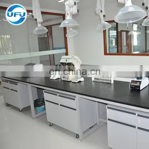 UFU Chemistry Laboratory Furniture Steel H Frame Workbench thumbnail-3
