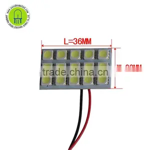 6smd 15smd 24smd 36smd 48smdRooflight LED Bulb Lamp for Car Interior With Ba9s Connector 5050 SMD thumbnail-3