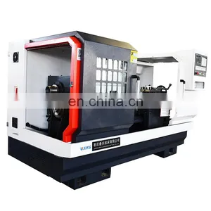 China Flat Bed High Precision Efficient CK6165E Heavy Duty CNC Lathe Metal Processing Turning Center Machine thumbnail-3