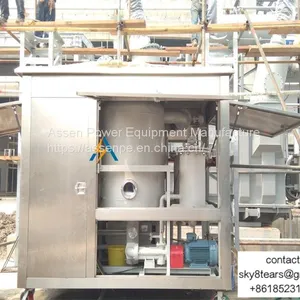 ASSEN ZUD ULTRA-HIGH VOLTAGE TRANSFORMER OIL PURIFICATION MACHINE thumbnail-1