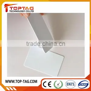0.76mm Thickness Blank Plastic Card , Blank Clear Plastic Cards thumbnail-3