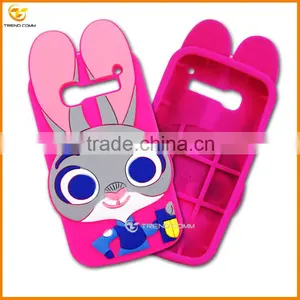 Rabbit Silicon Case for Alcatel C5 thumbnail-3