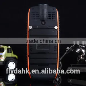 A13 Rugged Phone With 3W LED Powerful Torch 2.4 Inch Screen Dual SIM Card FM Radio Car Camera Recorder Power Bank Mobile Phone thumbnail-4