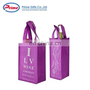 Factory Price Single Double or Customized Wine Bottle Bags Gift Bag thumbnail-4