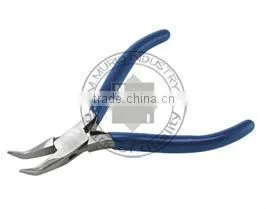 Bent Chain Nose Pliers 115mm thumbnail-1