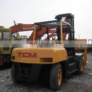 Used TCM FD100Z8 Forklift.10ton TCM Forklift for Sale in Shanghai thumbnail-2