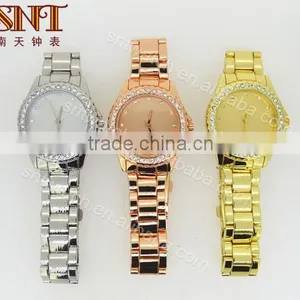 Fashionable Watch Decorated by Crystals With Quartz Movement on Sale thumbnail-4