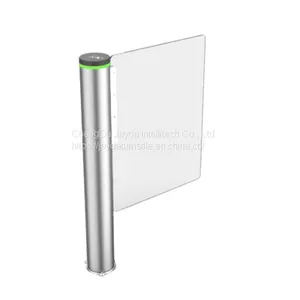 Servo Motor Controlled Access Gate/ Slim Swing Turnstile Gate/ Optical Swing Turnstile thumbnail-1
