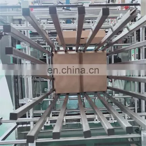 HBM800 Automatic Disposable Family Takeaway Food Paper Box Making Machine, Popcorn Fried Chicken Container Forming Equipment thumbnail-4