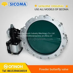 750 Concrete Mixer Accessories Powder Butterfly Valve thumbnail-1