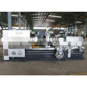 Q1335 (360mm Big Spindle Bore) Pipe Threading Lathe Machine With CE Protection thumbnail-3