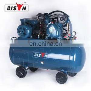 Bison China 230V 50Hz Belt Drive Piston Air Compressor 3Hp 100L Belt Driven Air Compressor thumbnail-4