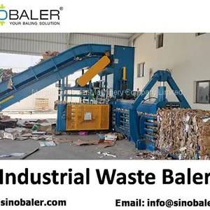 Industrial Waste Baler Machine, Industrial Waste Baling Press Machine thumbnail-1