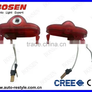 New Led Car Logo Door Light Ghost Shadow Light Non- Drilling thumbnail-1