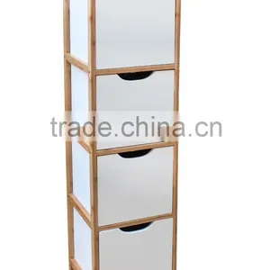 New Style Living Room Storage Shelf With 4 Drawers thumbnail-1