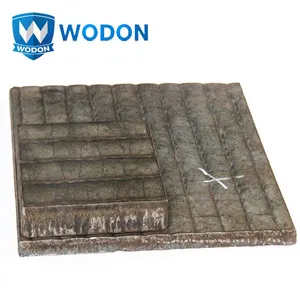 China Base Plate High Impact Clad Wear Resistance Hardfacing Steel Plate Transferring Chutes thumbnail-6