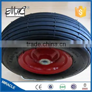 High Quality One Wheel Enclosed Structure Pneumatic Rubber Wheelbarrow Wheel 3.50-6 thumbnail-4