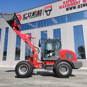 HZM 825 2t 2.5t Mini Telescopic Loader With Rear Trailer Hook System thumbnail-1