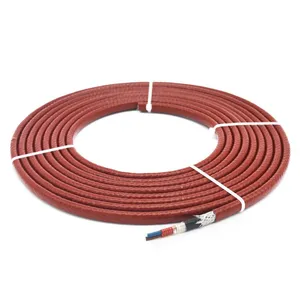 Double-conducting Parallel Constant-voltage Heating Cable Underfloor Heat Trace Cable With FEP Material thumbnail-4