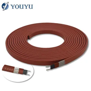 High Temperature 150 Degree Pipelines Heating Cable With Copper Conductor & FEP Insulation Constant Wattage Heat Cable thumbnail-1