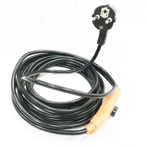 Heating Cable With Temperature Sensor Is Composed of Heating Cable a Temperature Switch a Power Cord and a Power Plug thumbnail-5