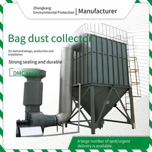 Workshop Dust Collector, Pulse Bag Dust Collector, Dust Collector for Silo Top Equipment, Environmental Protection Dust Collector thumbnail-4