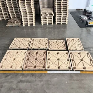 Export-Specific Molded Wood Pallets for International Shipping — Waterproof, Mold-Resistant, Fumigation-Free, and Facilitating Rapid Customs Clearance thumbnail-5