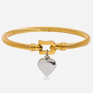 Hypoallergenic 316L Stainless Steel Bracelet With Titanium Nitride Barrier & Scratch Resistant Finish thumbnail-5