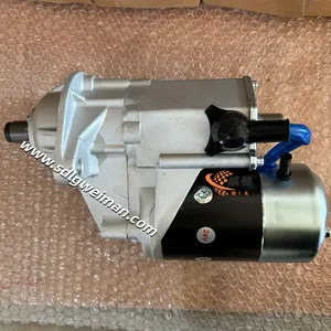 Hyundai Excavator Parts Genuine YUBP-02414(3863128) MOTOR-STARTING for R210LC7 thumbnail-2