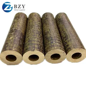 Metal Hot Selling Seamless Round Pure Copper Tubes ASTM B280 Straight Copper Brass Pipes China Supplier thumbnail-2