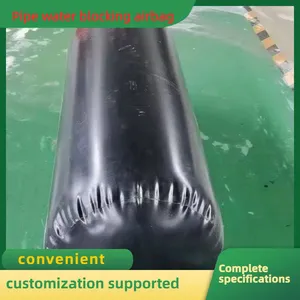 Aramid Fiber Reinforced Rubber Pipe Plug Airbag High Pressure Resistant Pipeline Blocking Bladder thumbnail-1