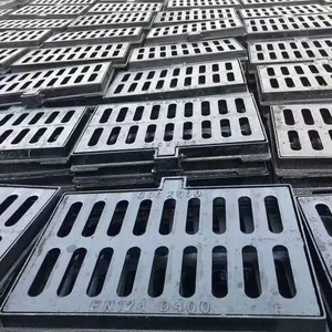 Certified Ductile Iron Jingdong Brand Black Customized Size Durable Manhole Cover for Highway Pedestrian Zones Storm Drain thumbnail-5