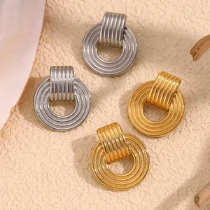 Stainless Steel Earrings Bulk Wholesale 304 Steel Hypoallergenic Earrings for Ecommerce Sellers thumbnail-2