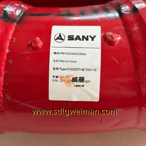 Sany Original Elbow SSG006522062 For Sany Truck Concrete Pump Spare Parts thumbnail-3