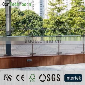 Wood Texture Outdoor Pavilion Wpc Decking thumbnail-2