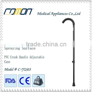 Heavy Duty Round Adjustable Walking Cane thumbnail-1