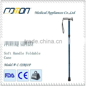 High Quality Aluminium Foldable Walking Stick Walking Cane thumbnail-1